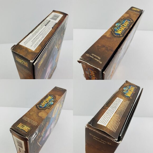 World of Warcraft Blizzard 2004 Vanilla PC Game Complete in Box 5 Discs - Picture 7 of 7